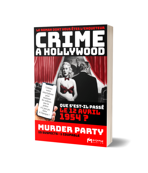 Livre d'enquête Crime à Hollywood
